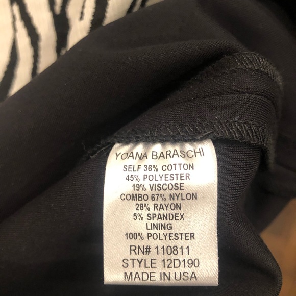 Sexy zebra dress by Yoana Baraschi! NWT - Picture 7 of 8